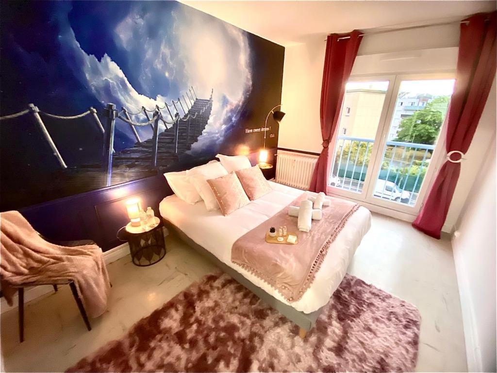 Atypique - Revez A 20Min De Paris - Parking Gratuit Apartment Аржантьой Екстериор снимка